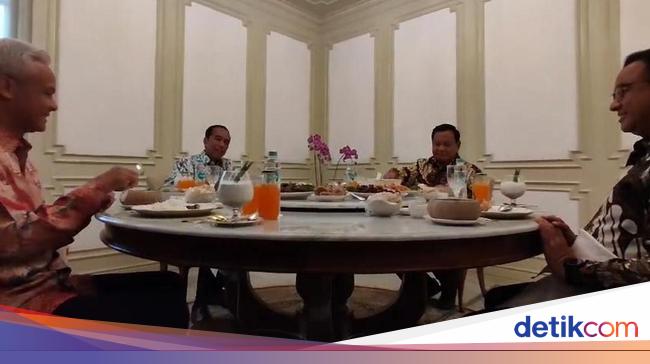 Ganjar Ungkap Suasana Makan Siang Bareng Jokowi Penuh Tawa