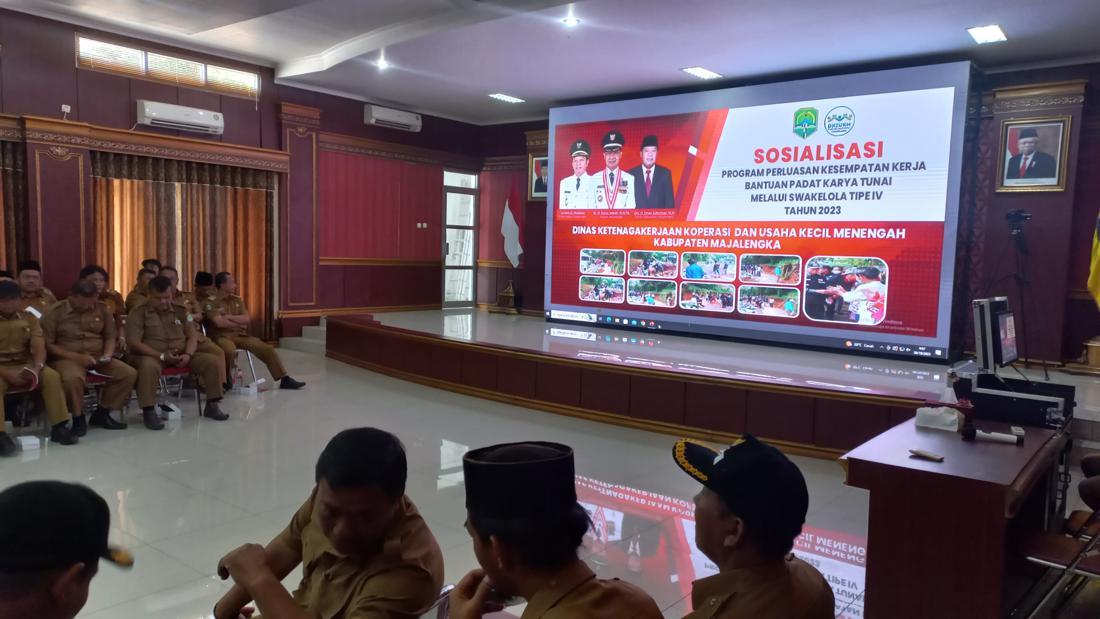 Program Padat Karya Tunai Majalengka Dorong Lapangan Kerja-Ekonomi Naik