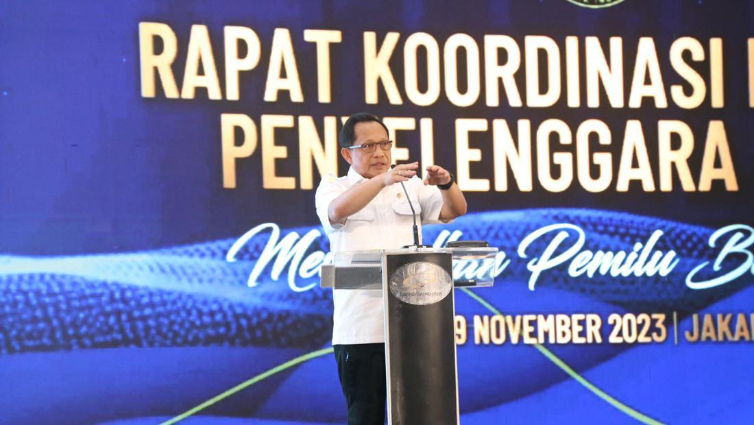 Jelang Pemilu 2024, Mendagri Minta DKPP, KPU, Dan Bawaslu Bersikap Netral