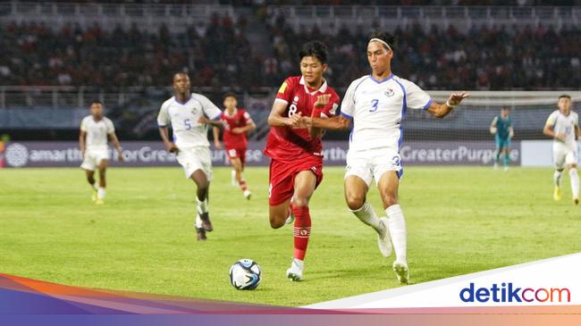 Indonesia vs Panama: Garuda Muda Tertinggal