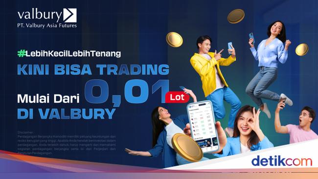 Lebih Praktis & Terjangkau, Trading Mulai dari 0,01 Lot di Valbury