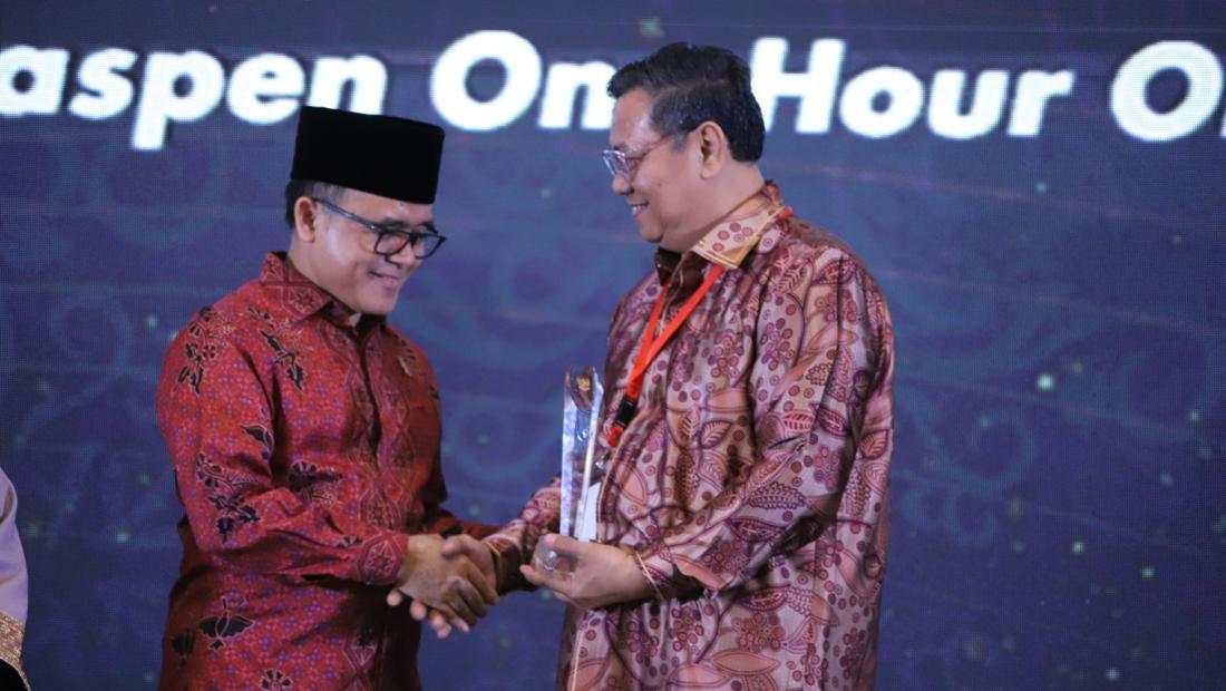 Layanan TOOS TASPEN Raih Penghargaan Top 45 Inovasi Pelayanan Publik 2023