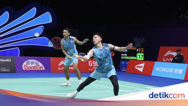 Fajar Alfian and Muhammad Rian Ardianto eliminated in quarterfinals India Open 2024