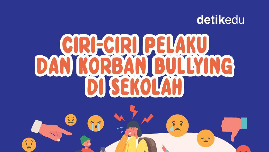 Infografis: Ciri-ciri Pelaku Dan Korban Bullying Di Sekolah