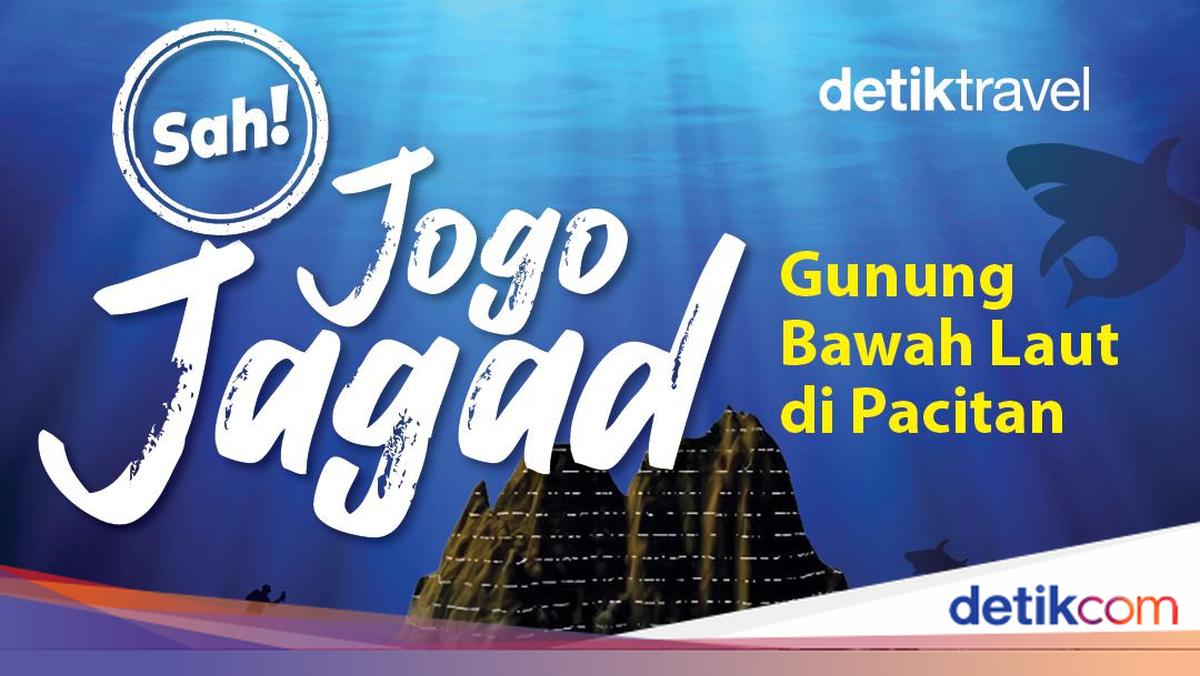 Gunung Bawah Laut Jogo Jagad di Pacitan Resmi Diakui Dunia