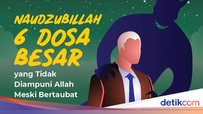 6 Dosa Besar Yang Tidak Diampuni Allah Meski Bertobat