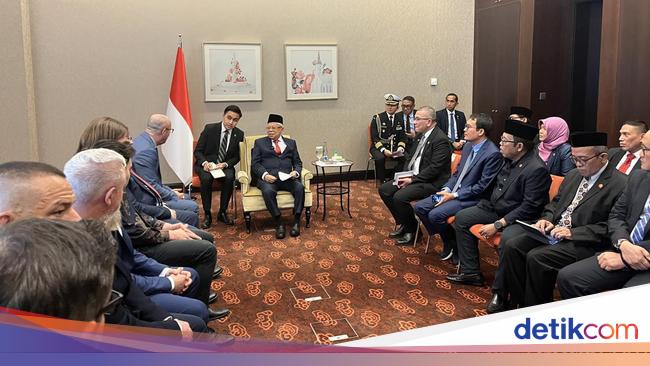 Ma’ruf Ajak Pebisnis Halal Slovakia dan Indonesia Jajak Beluang Investasi
