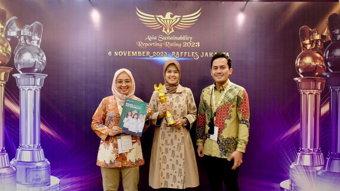 Pertagas Raih Gold Rating Di Ajang Asia Sustainability Reporting Rating