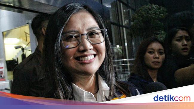 Senyum Anggota Dpr Vita Ervina Usai Diperiksa Kpk Soal Kasus Syl 1166