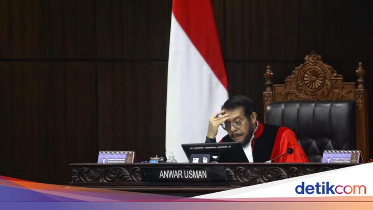 Anwar Usman Terbukti Langgar Kode Etik, Disanksi Teguran