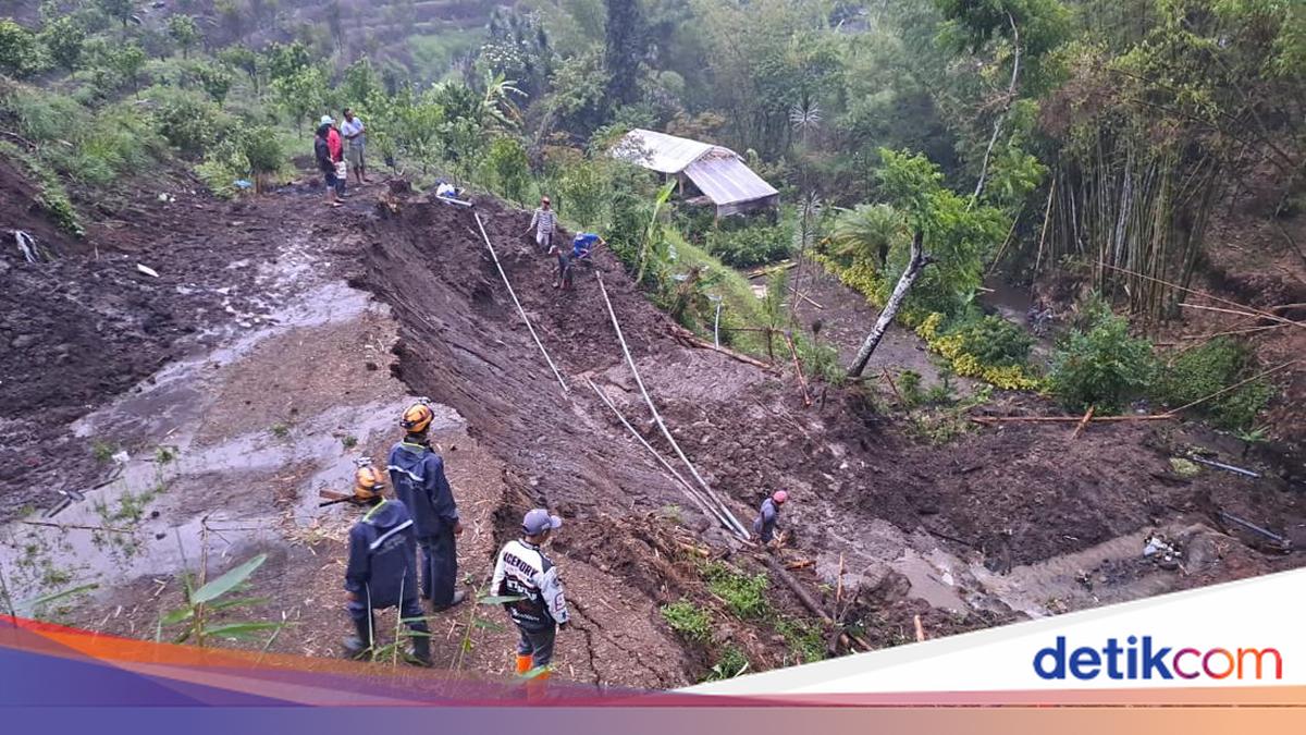 Tanah Longsor Bumiaji Akibatkan Pipa Hipam di Kota Batu Terputus