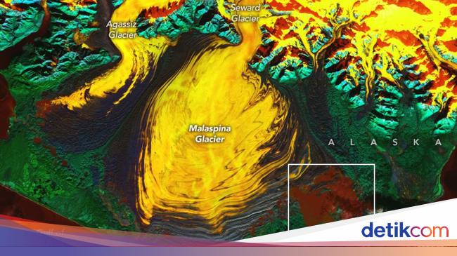 NASA Satellite Images Uncover Hidden Threats in Alaska: The Malaspina Glacier