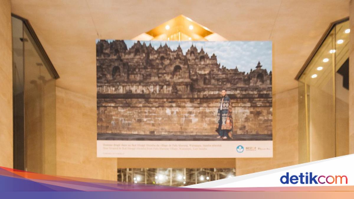 Jepretan Borobudur dan Wastra Nusantara Unjuk Gigi di Museum Louvre