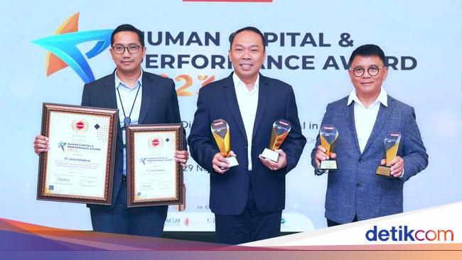 Jasa Raharja Raih 4 Penghargaan Di Human Capital And Performance Award 2023