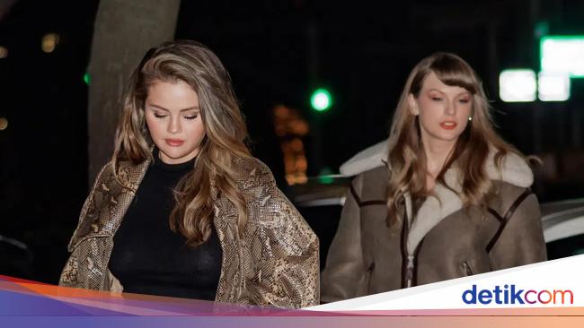 Gaya Taylor Swift dan Selena Gomez saat Hadir di Acara Donasi untuk