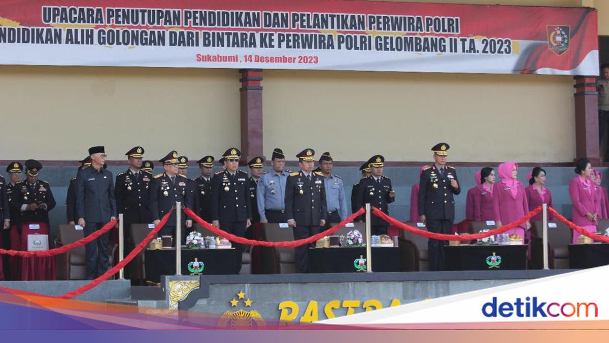 Wakalemdiklat Lantik 1.290 Bintara Menjadi Perwira di Setukpa Polri
