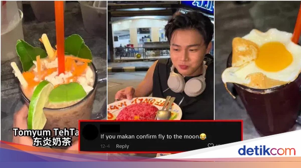 Iseng Coba Telur Ceplok Sirup hingga Teh Tarik Tom Yam, Influencer Ini ...