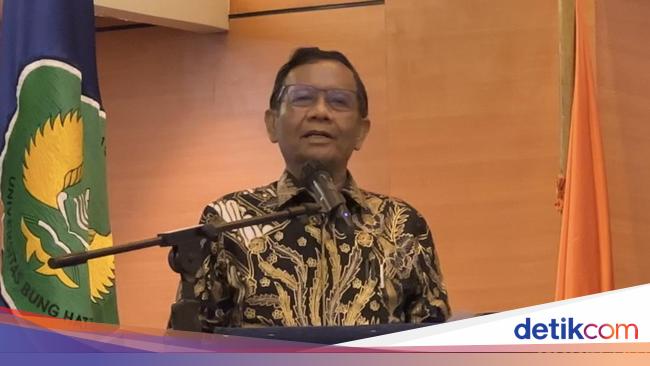 Mahfud Md responds to Jokowi’s statement on presidential debate personal attacks