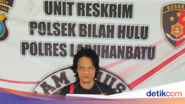 Tampang Pria Penikam Kakek Pedagang Sayur hingga Tewas di Labuhanbatu