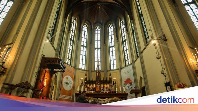 Jadwal Misa Natal 2024 di Gereja Katedral Jakarta