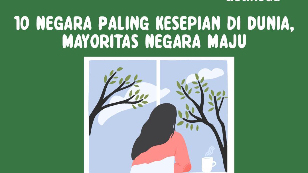 10 Negara Paling Kesepian Di Dunia, Mayoritas Negara Maju