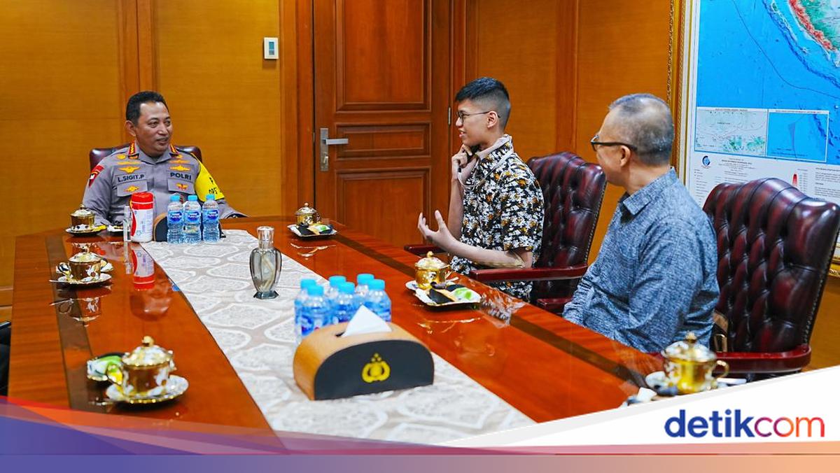 Motivasi Menyentuh Kapolri Saat Bertemu Sultan Korban Kabel Menjuntai