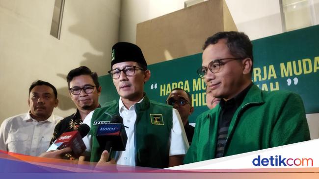 Sandiaga Uno Responds to PPP Cadres’ Support for Prabowo-Gibran: “They Will Still Vote for PPP”