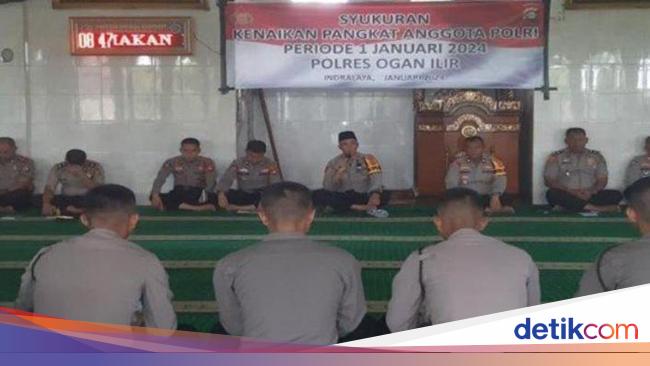 48 Anggota Polres Oi Naik Pangkat Ini Pesan Kapolres