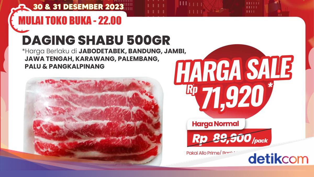 Beli Daging Sapi di Transmart Full Day Sale, Diskonnya Nggak Kira-kira!