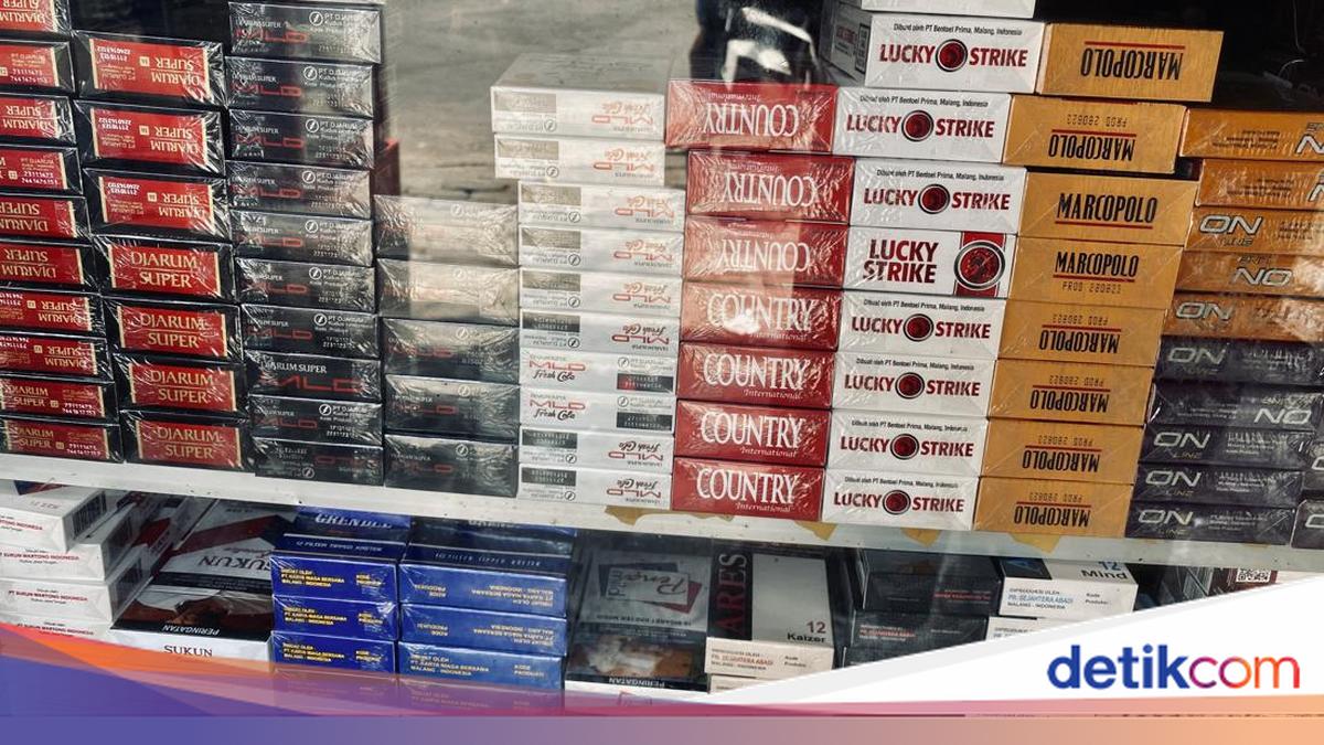 Mall Rokok Harga Rokok di Minimarket-Warung Madura Surabaya Usai Tarif Cukai Naik