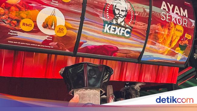 Controversial KEXFC Fried Chicken Outlet Steals Attention in Malaysia with Similarity to KFC