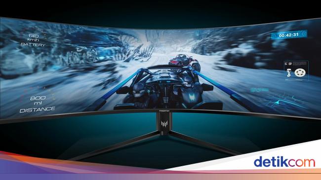 Acer Unveils New 57 Inch Gaming Monitor at 2024 Consumer Electronics Show