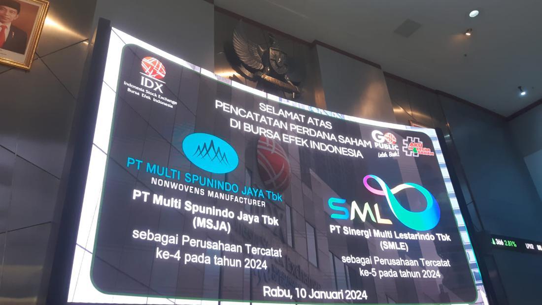 Resmi Mejeng Di Bursa, Saham 2 Emiten Kompak Menguat