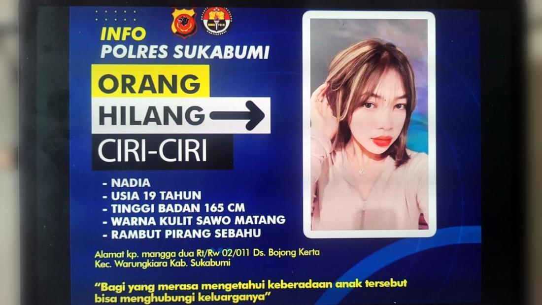 Gadis Berambut Pirang Asal Sukabumi Hilang Usai Pamit Ke Rumah Teman