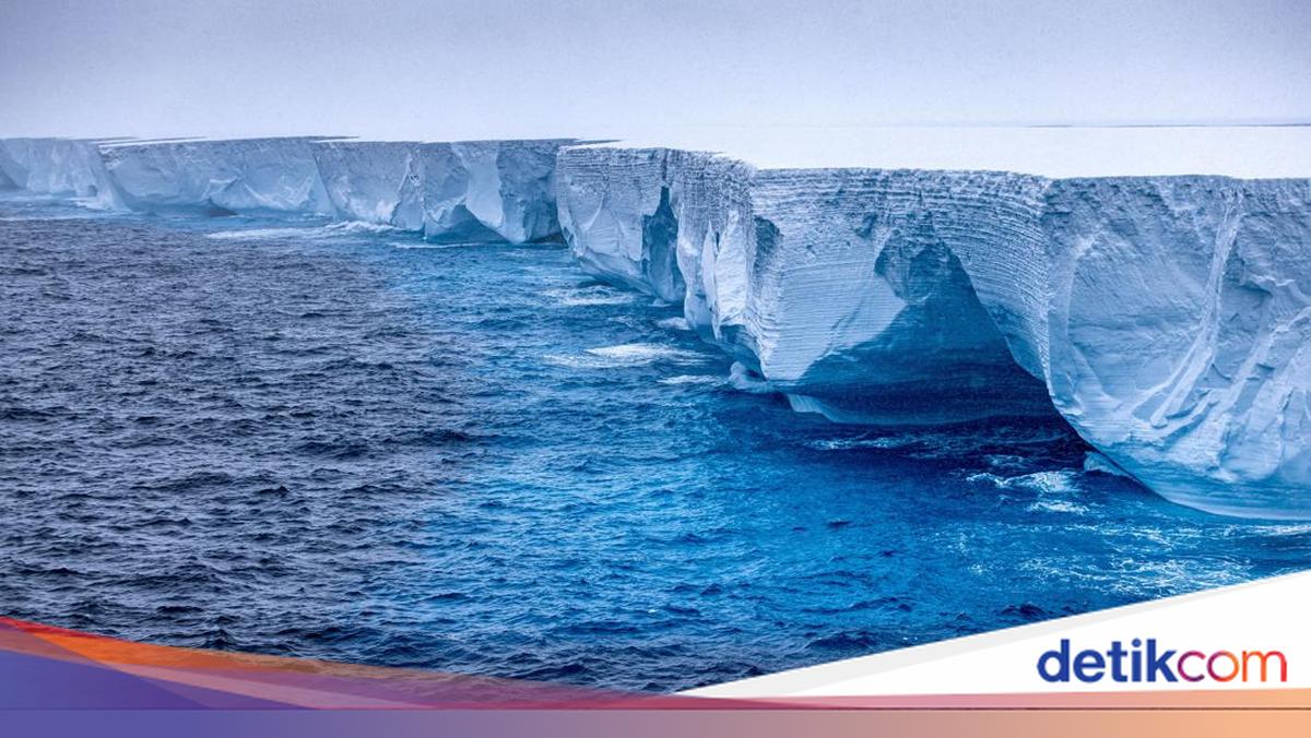 Gunung Es Raksasa Lepas dari Antartika, Dunia Rahasia di Bawahnya Terungkap