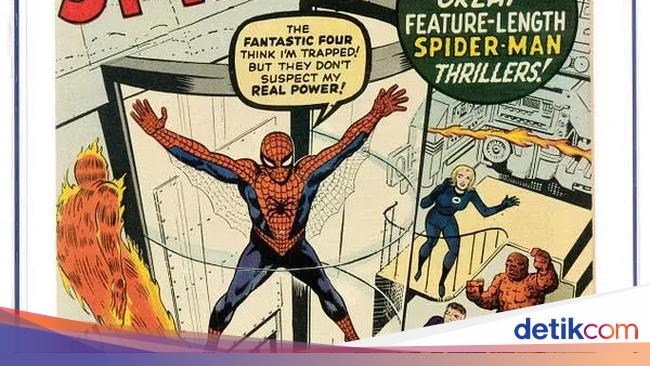 Salinan Komik Langka Spider Man Laku Rp 21 5 Miliar