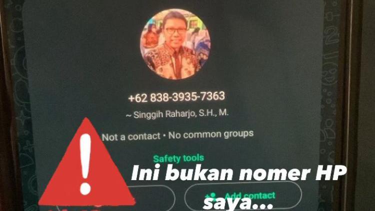 Waspada Dab! Ada Penipuan Sasar Gereja Catut Pj Wali Kota Jogja