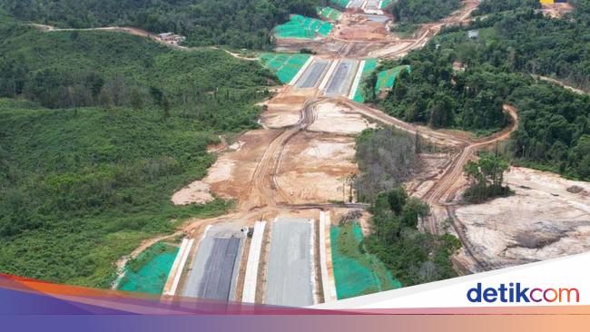Kementerian PUPR Sudah Bangun 83 Km Jalan di IKN, Masih Kurang 143 Km Lagi