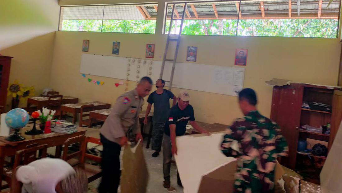 3 Murid Tertimpa Plafon Ambrol Di SD Bambanglipuro, Begini Kondisinya