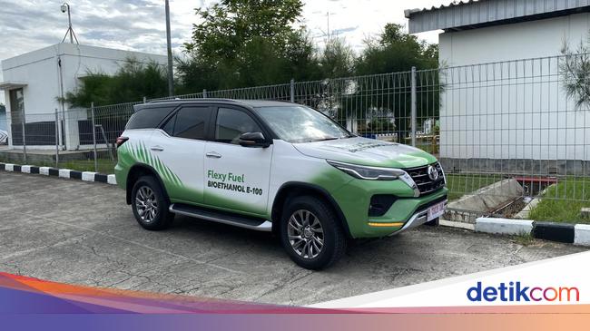 Toyota Fortuner Tenggak Bioetanol, Begini Hasilnya