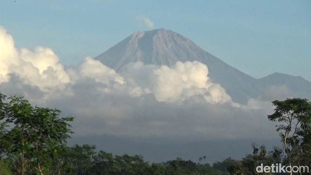 Gunung Semeru Erupsi Keluarkan Abu Setinggi 800 Meter