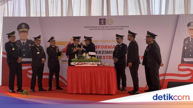 Hari Bhakti Ke 74 Kemenkumham Imigrasi Berhasil Inovasi Pelayanan