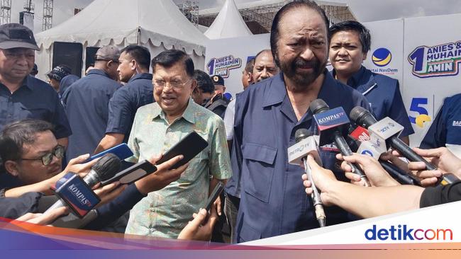 Anies Baswedan’s Campaign in Bandung With Jusuf Kalla and Surya Paloh – Change Must Come Now