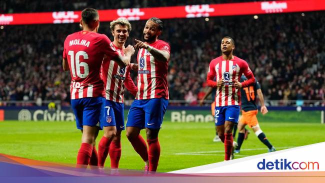 Atletico Madrid Defeats Valencia 2-0, Moves to Third Place in LaLiga Standings