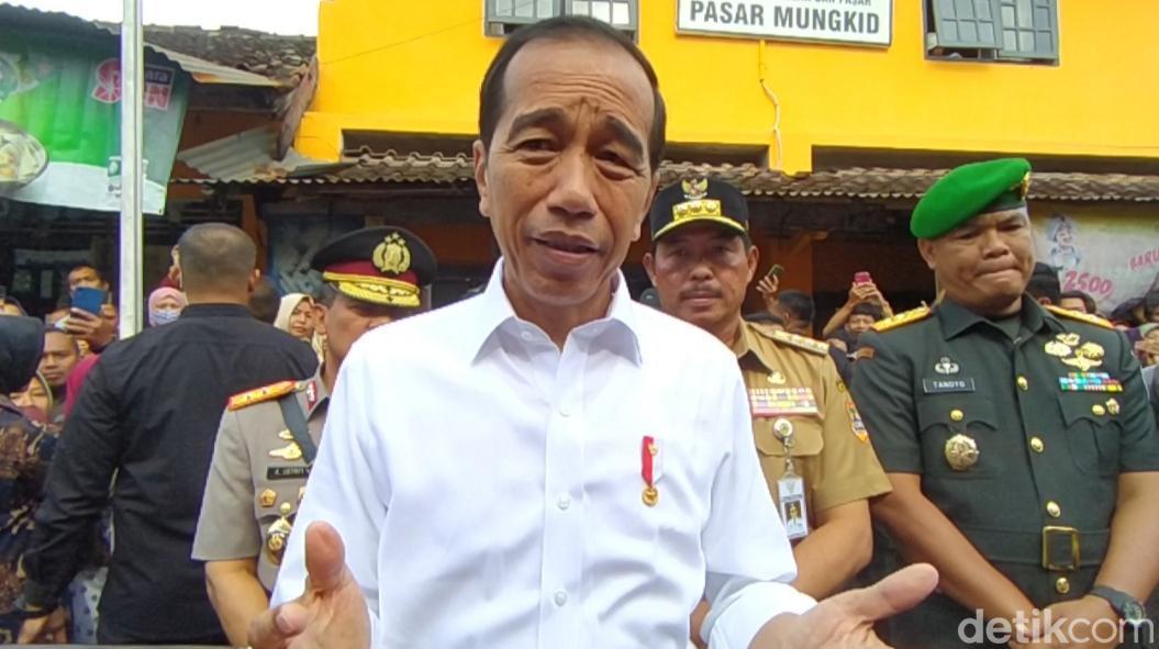 Jokowi Soal Harga Beras: Tolong Berbondong-bondong Ke Pasar Induk Cipinang