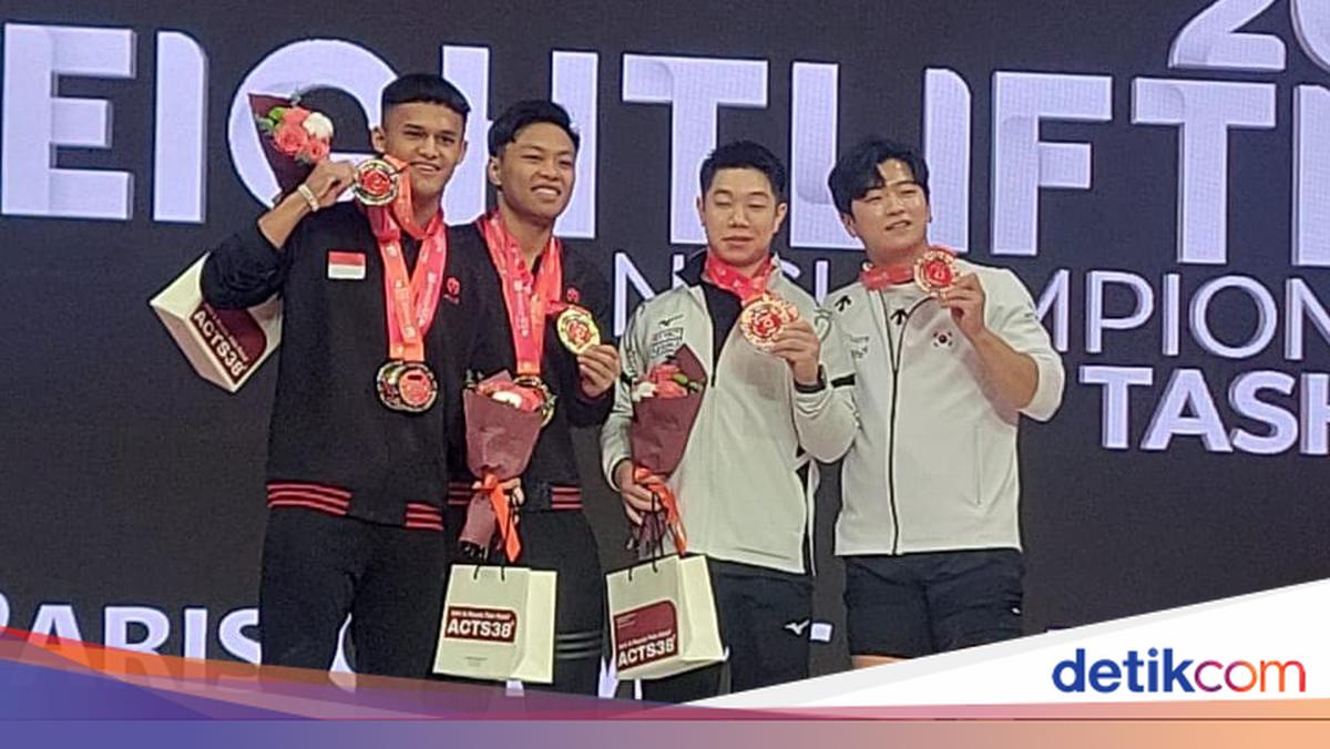 Rahmat Erwin & Rizki Juniansyah Dominasi Podium Kejuaraan Asia 2024