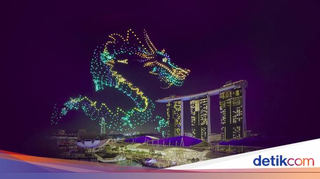 Singapore Chinese New Year Drone Show Brings Chaos to Marina Bay Sands