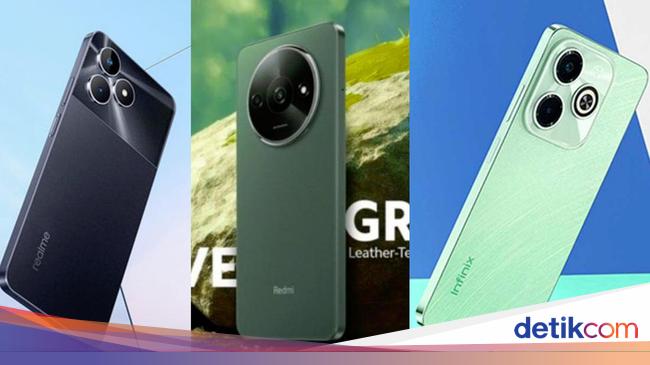 New Line of Cellphones Invading Indonesia: Infinix Hot 40, Redmi A3, Realme Note 50 – Specifications and Prices