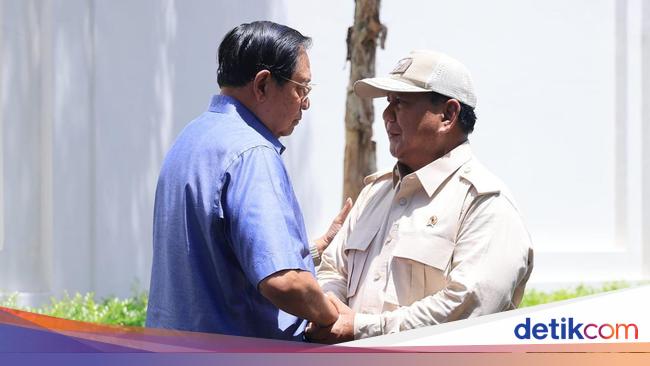 AHY Anggap Wajar Ada Pihak Tak Nyaman Kedekatan Prabowo-SBY: Mereka Bersahabat