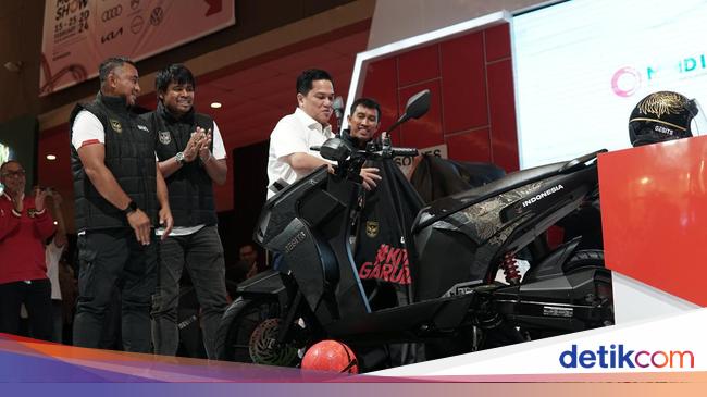 Special Limited Edition Gesits Garuda Motorbike Launched at Indonesia International Motor Show in Jakarta